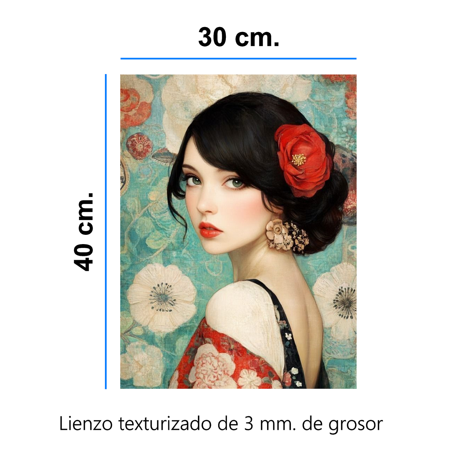 Canvas Plano 30 x 40 cm. - Imagen 3