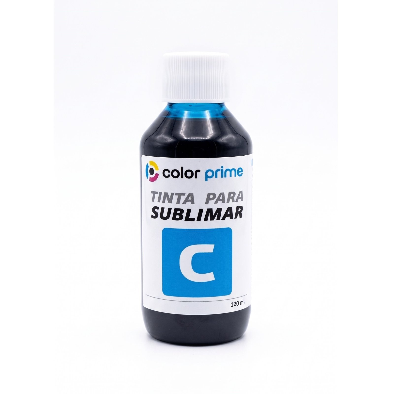 Tinta Para Sublimar Cyan 120 ml. - Imagen 1